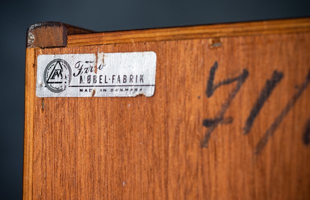 Danish Rosewood Bookcase by Farsø Furniture Factory, 1960s-ZGQ-1254256