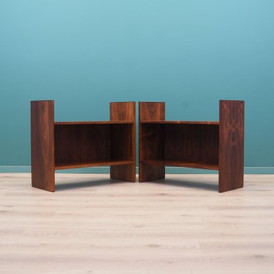 Danish Rosewood Bookcases, 1970s, Set of 2-VND-1784357