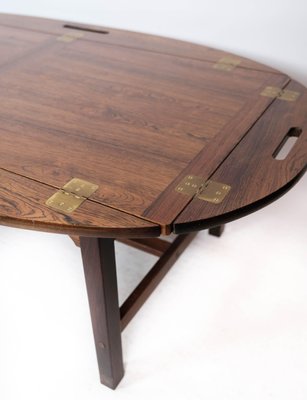 Danish Rosewood Butler's Tray, 1960s-UY-1000750