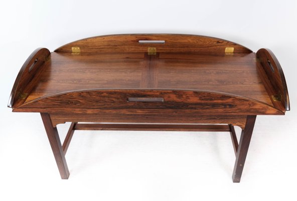 Danish Rosewood Butler's Tray, 1960s-UY-1000750