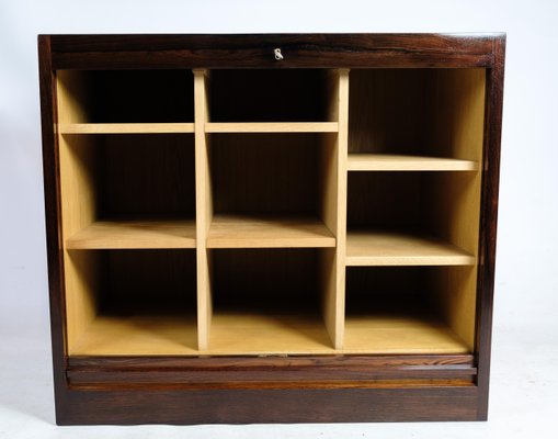 Danish Rosewood Cabinet with Pull-Up Door, 1960s-UY-1425724