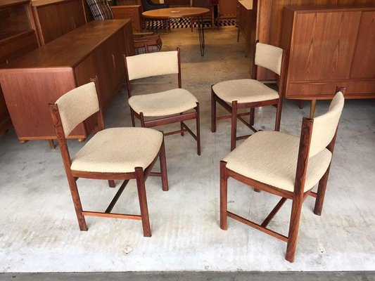 Danish Rosewood Chairs, 1960s, Set of 6-WSA-831284