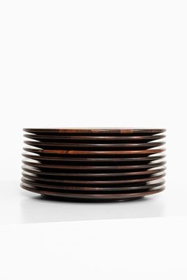 Danish Rosewood Coasters Attributed to Jens Quistgaard, 1950s, Set of 10-SC-799529