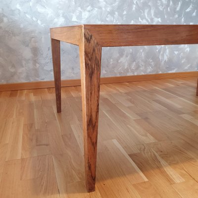 Danish Rosewood Coffe Table with Mosaic, 1960s-ZPB-1447912