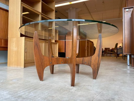 Danish Rosewood Coffee Table, 1960s-WSA-903185