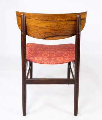 Danish Rosewood Dining Chairs, 1960s, Set of 4-UY-952743