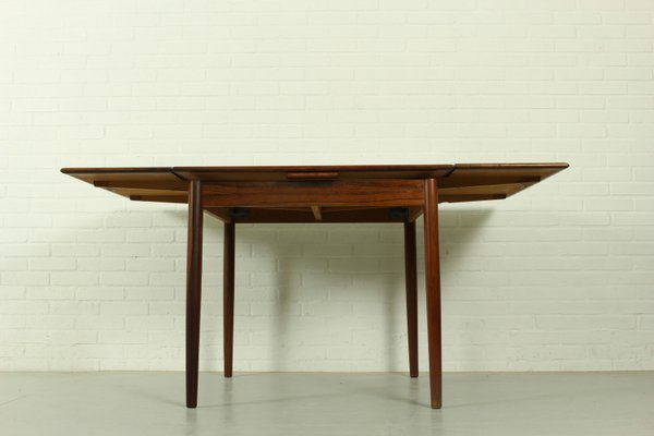 Danish Rosewood Dining Table attributed to Niels O Moller for Jl Moller, Denmark, 1960s-ZA-2038082