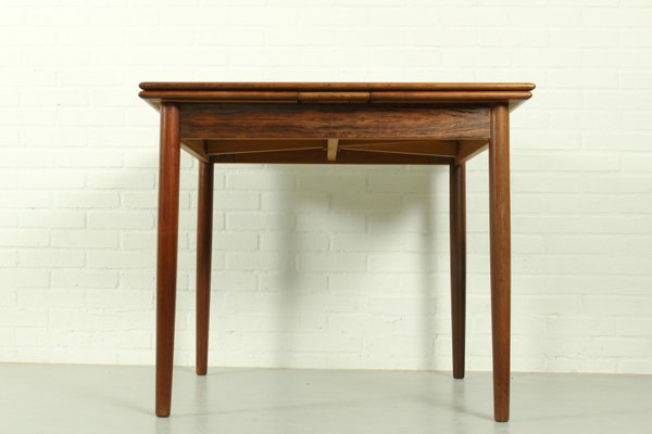 Danish Rosewood Dining Table attributed to Niels O Moller for Jl Moller, Denmark, 1960s-ZA-2038082