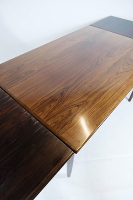 Danish Rosewood Dining Table with Extensions, 1960s-UY-1000682