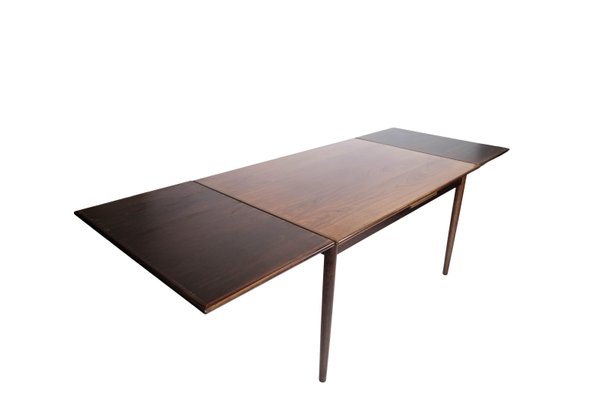 Danish Rosewood Dining Table with Extensions, 1960s-UY-1000682