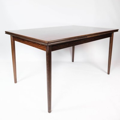 Danish Rosewood Dining Table with Extensions, 1960s-UY-1000682