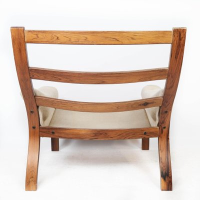 Danish Rosewood Easy Chair, 1960s-UY-1000687