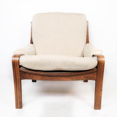 Danish Rosewood Easy Chair, 1960s-UY-1000687