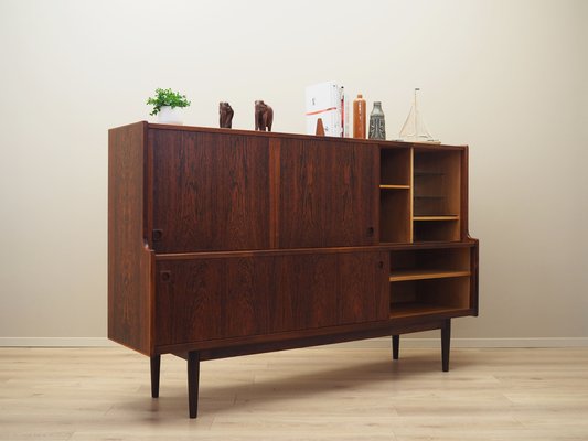 Danish Rosewood Highboard by Johannes Andersen for Skaaning Furniture, 1960s-VND-1787463