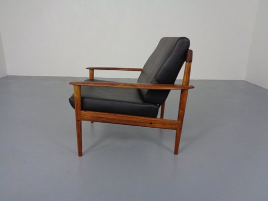 Danish Rosewood Model 56 Armchair by Grete Jalk for Poul Jeppesen, 1960s-RDW-1286944