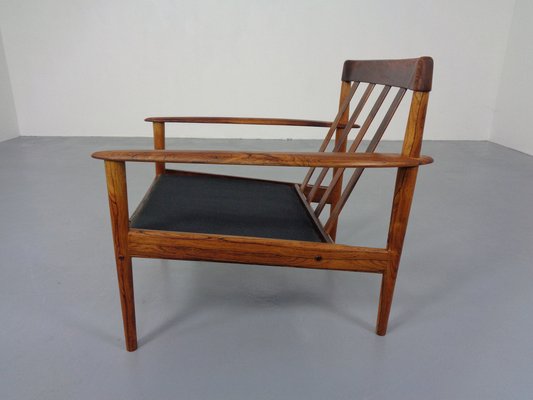 Danish Rosewood Model 56 Armchair by Grete Jalk for Poul Jeppesen, 1960s-RDW-1286944