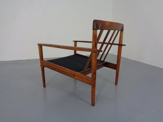 Danish Rosewood Model 56 Armchair by Grete Jalk for Poul Jeppesen, 1960s-RDW-1286944