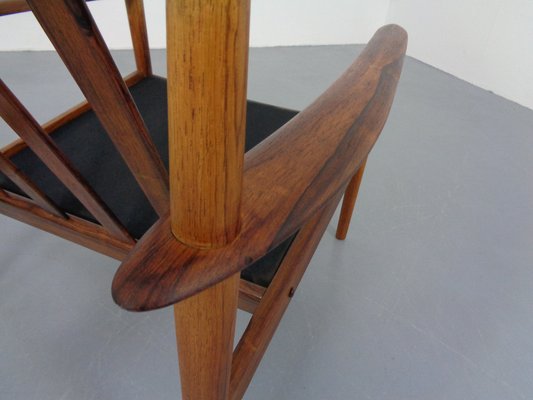 Danish Rosewood Model 56 Armchair by Grete Jalk for Poul Jeppesen, 1960s-RDW-1286944