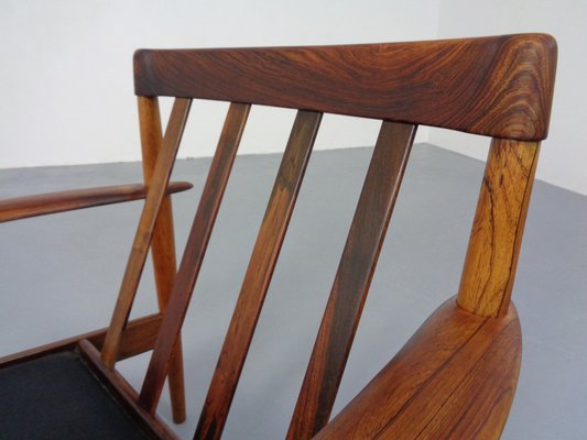 Danish Rosewood Model 56 Armchair by Grete Jalk for Poul Jeppesen, 1960s-RDW-1286944