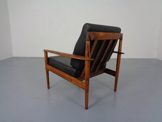 Danish Rosewood Model 56 Armchair by Grete Jalk for Poul Jeppesen, 1960s-RDW-1286944