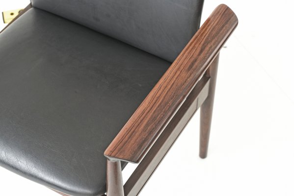 Danish Rosewood Model FD 901 Diplomat Armchair by Finn Juhl for France & Søn / France & Daverkosen, 1960s-LOB-726578