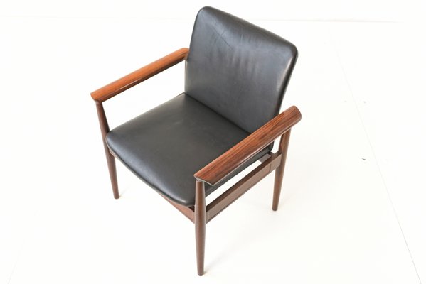 Danish Rosewood Model FD 901 Diplomat Armchair by Finn Juhl for France & Søn / France & Daverkosen, 1960s-LOB-726578