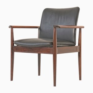 Danish Rosewood Model FD 901 Diplomat Armchair by Finn Juhl for France & Søn / France & Daverkosen, 1960s-LOB-726578