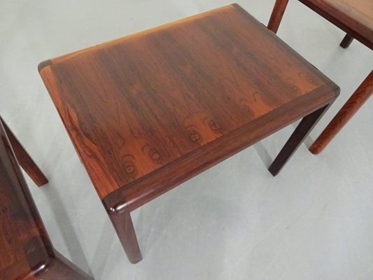 Danish Rosewood Nesting Tables, 1960s, Set of 3-RDW-586419