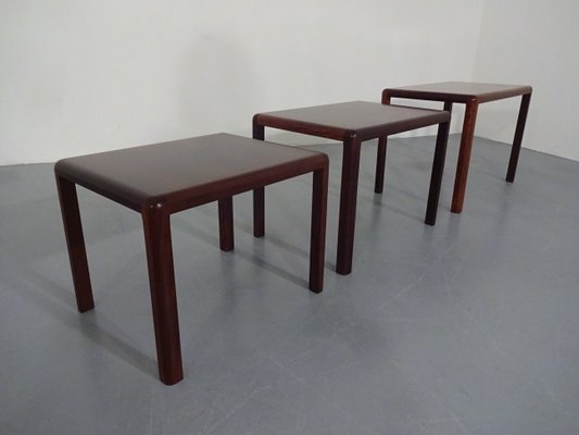 Danish Rosewood Nesting Tables, 1960s, Set of 3-RDW-586419