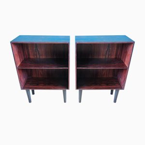 Danish Rosewood Nightstands by Poul Hundevad, 1960s, Set of 2-AC-693179