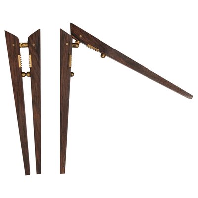 Danish Rosewood Nutcrackers from Preben Broste, 1950s-SC-774545