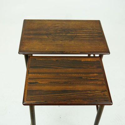 Danish Rosewood Side Tables by Poul Hundevad for fabian, 1960s, Set of 2-MH-753887