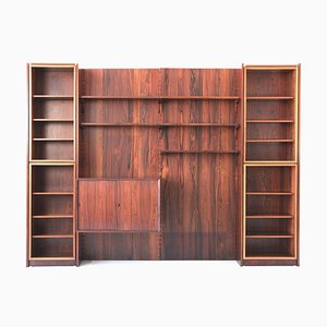 Danish Rosewood Wall Unit by Poul Cadovius for Cado, 1960s-LOB-636098