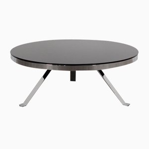 Danish Round Coffee Table, 1970s-VND-1311926