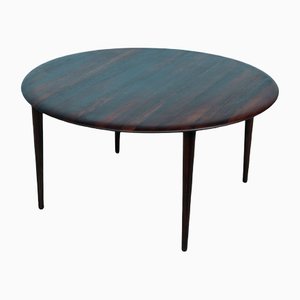 Danish Round Coffee Table in Rosewood from France & Søn-HGA-1352933