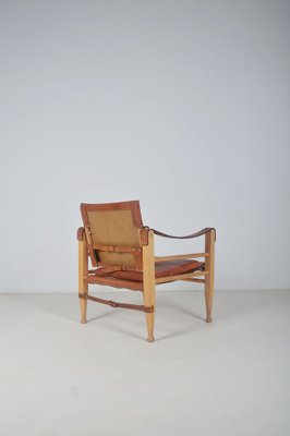 Danish Safari Chair attributed to Aage Bruun & Son, 1950s-VCR-1794682