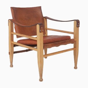 Danish Safari Chair attributed to Aage Bruun & Son, 1950s-VCR-1794682