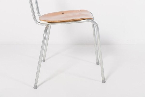 Danish School Chairs, 1960s, Set of 4-KMC-1300504