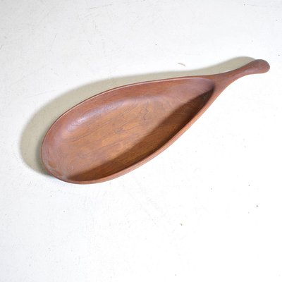 Danish School Wooden Cheese Tray from Anri Form, 1960s-JQO-967242