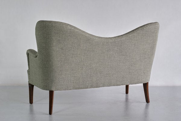 Danish Sculptural Sofa with Wing Shaped Back by Ernst Kühn, 1930s-FMT-1373061