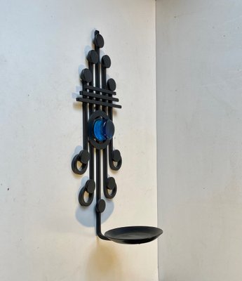 Danish Sculptural Wall Candleholder from Dantoft Kunstartikler, 1970s-LCR-1453097