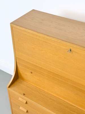 Danish Secretary in Oak by Børge Mogensen for Søborg Møbelfabrik, 1960s-QEQ-2035943