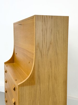 Danish Secretary in Oak by Børge Mogensen for Søborg Møbelfabrik, 1960s-QEQ-2035943