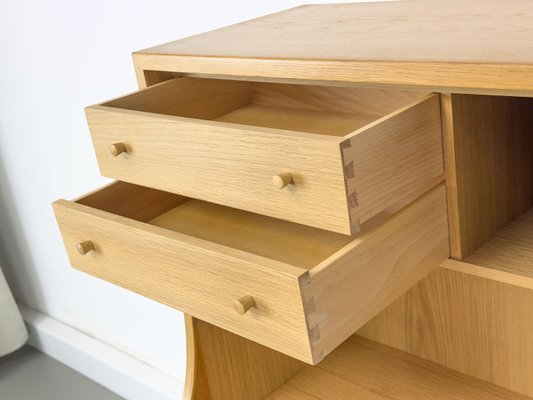 Danish Secretary in Oak by Børge Mogensen for Søborg Møbelfabrik, 1960s-QEQ-2035943