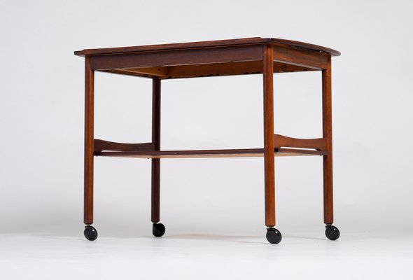 Danish Serving Cart in Teak, 1960s-ZGQ-1383967