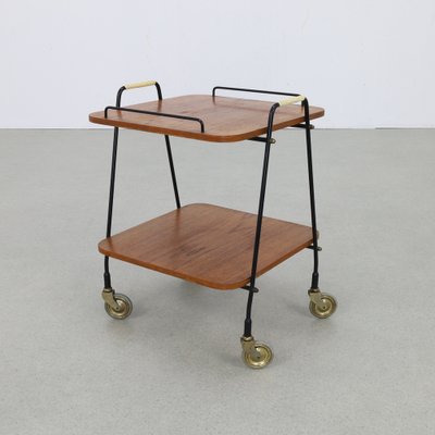 Danish Serving Trolley in Teak, 1960s-RZV-1749717