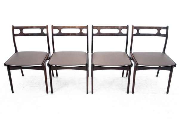 Danish Set of Chairs, 1960s, Set of 4-BXB-912501