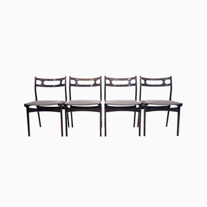 Danish Set of Chairs, 1960s, Set of 4-BXB-912501