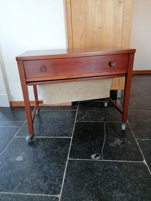 Danish Sewing Table, 1950s-GO-995165