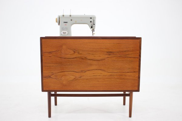 Danish Sewing Table in Teak, 1960s-TZ-1281327